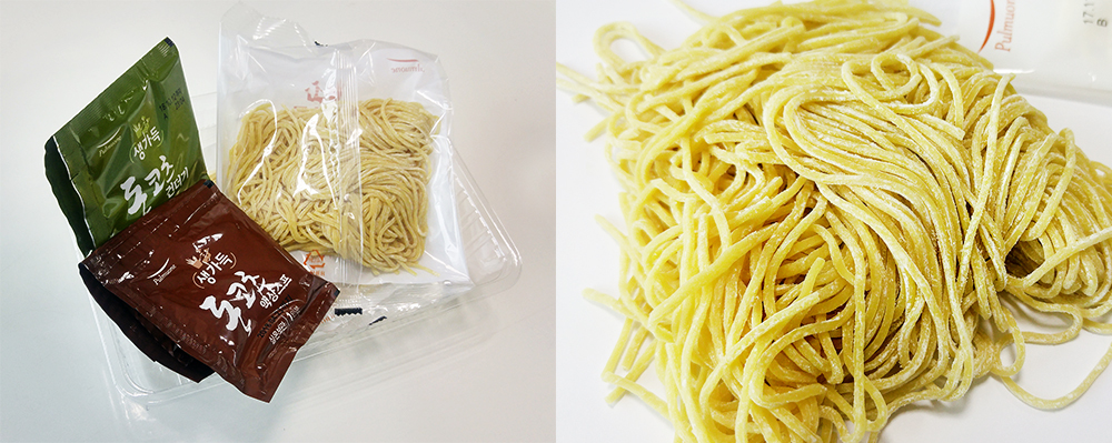 풀무원 돈코츠 라멘 구성